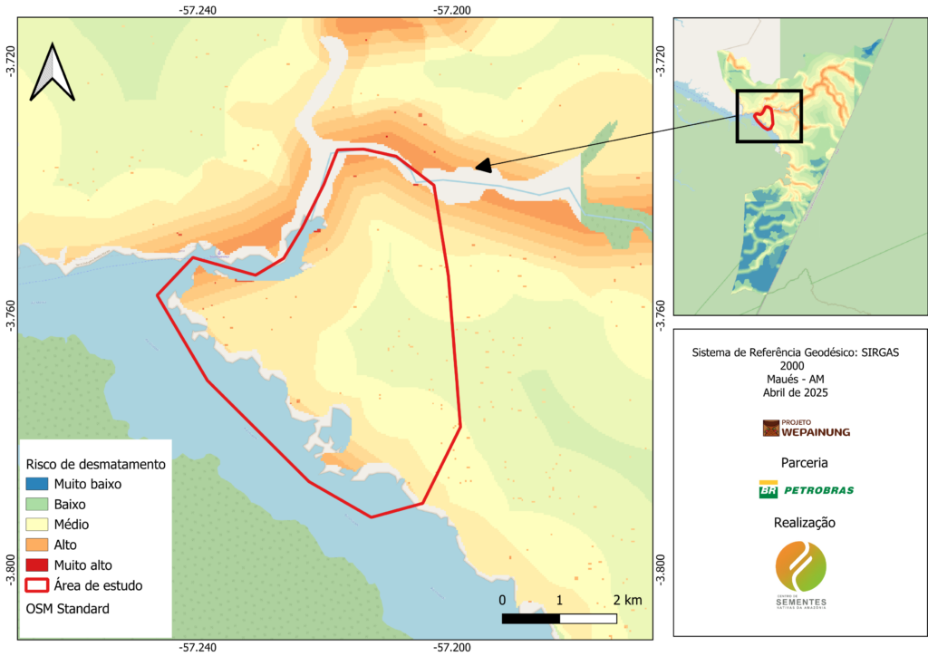 Mapa de Risco ilha michiles